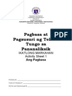 LAS1 Panimula Ang Pagbasa 3rd Quarter