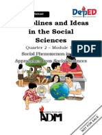 Disciplines and Ideas in The Social Sciences