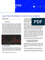 Japan Power: Renewables To Embrace More Competition: October 2021