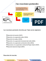 Valoración de Las Reacciones Posturales Diapositivas