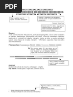 Formato de Trabalho Técnico Científico - MODELO ABM 2010