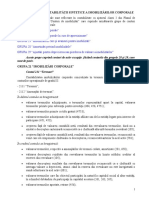 3 Organizarea Contabilităţii Sintetice A Imobilizărilor Corporale