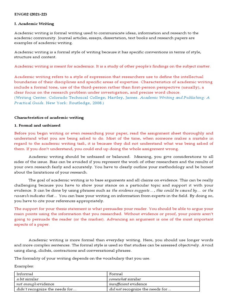 Academic and Professional Writing | PDF | Thesis | Theory