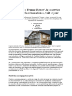 Les echos 13 janvier Logement France Rénov', le « service public de la rénovation », voit le jour