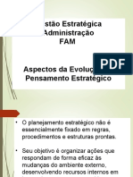 ADM_Gestão Estratégica II_Aula 3_Evolução