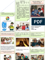 Triptico Derecho Niño