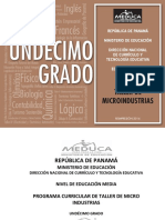 Programas Educacion MEDIA ACADEMICA Taller Microindustria 11 2014