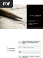 CVP Analysis: PG D M2 0 21-23 Relevantreadings