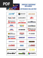 Nuevo Listado de Juegos | PDF | Juego de azar | Electrónica de consumo