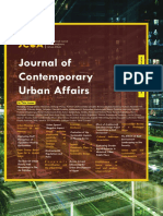 Vol 3 No - Journal of Contemporary Urban Affairs