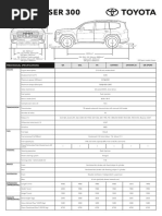 Landcruiser 300: Mechanical Specifications