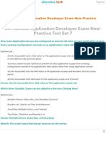 Servicenow Application Developer Exam New-Practice Test Set 7