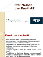 Perspektif Dan Pandangan Penelitian Kualitatif Dan Kuantitatif