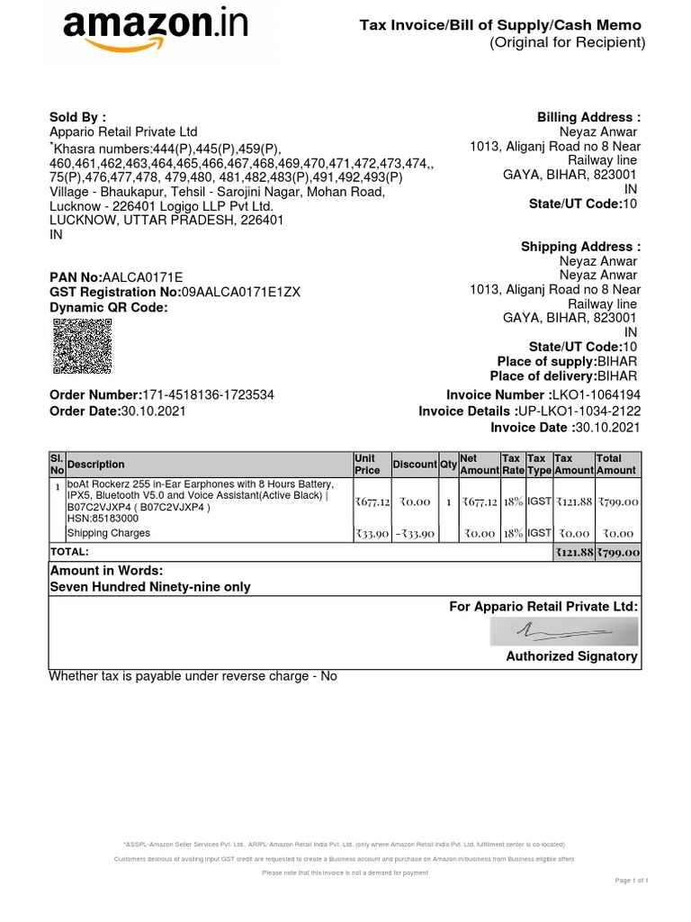 Invoice | PDF | Invoice | Value Added Tax