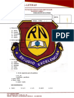 Examen de Letras 1°