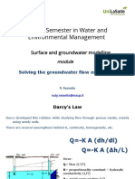 Spring Semester in Water and Environmental Management: Surface and Groundwater Modelling