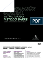 Informacion Curso Barre