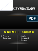 Revision On Different Kinds of Sentences