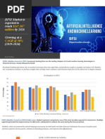 Opportunity For AI ML in BFSI Industry