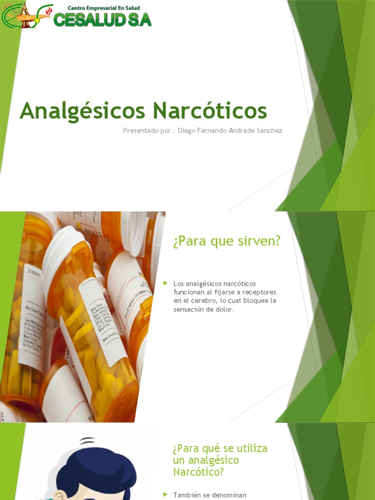 Analgesicos Narcoticos | PDF