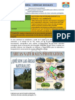 EXP - DE APRENDIZAJE. 9.1 DE 3°explicamos Por Qué El Estado Ha Delimitado Territorios de Áreas Naturales Protegidas1637213295712