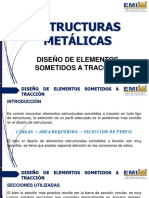 02.1 ESTRUCTURAS METÁLICAS - Diseño de elementos sometidos a traccion