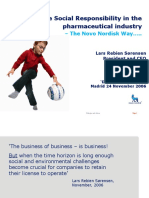 Corporate Social Responsibility in The Pharmaceutical Industry