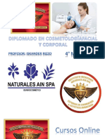 4° MODULO COSMETOLOGIA FACIAL Y CORPORAL