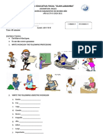 Evaluacion Diagnostica Decimo 2020 - 2021