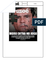 Moro entra na política e enfrenta desafios para viabilizar candidatura