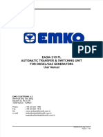Emco Eaom 210 Ats Gen Set Module FL