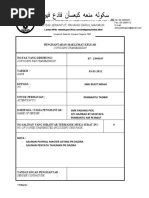 Borang Penghantaran Fax Borang Penghantaran Fax