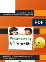 Personaliteti I Fëmijës Aftësitë Intrapersonale Dhe Interpersonale