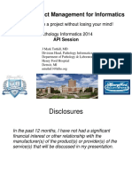 Practical Project Management For Informatics