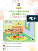 25 atividades Educação Infantil