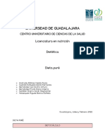 DIETOCÁLCULO PURÉ: DIETA PURÉ PARA PACIENTES CON DISFAGIA