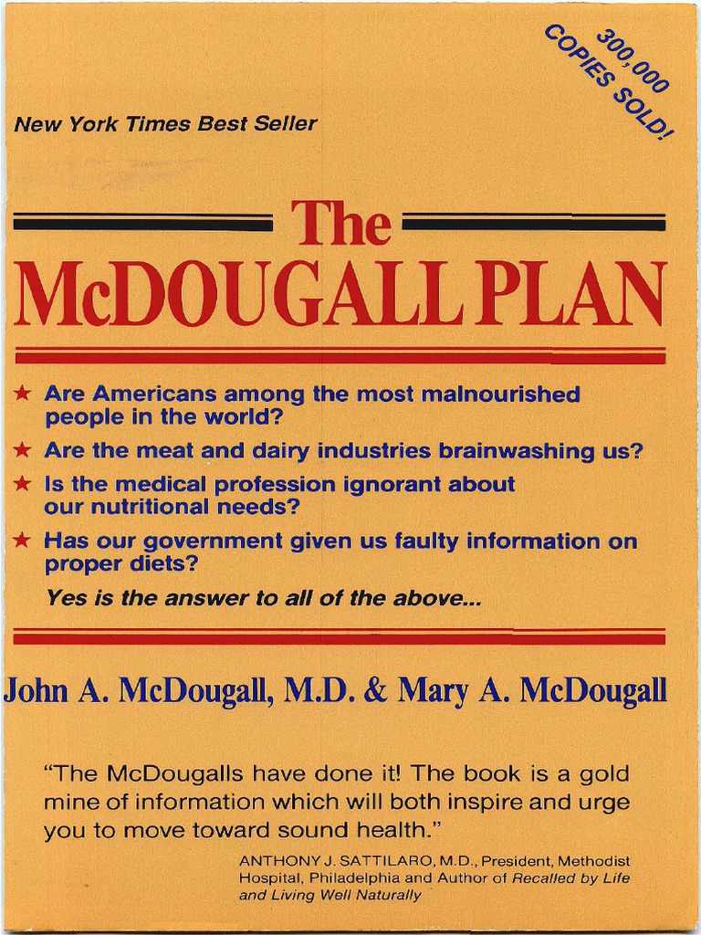 The McDougall Plan PDF Foods Diet and Nutrition