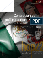 Concreción de Políticas Educativas.: Las Reformas Educativas 2013 y 2019 en México