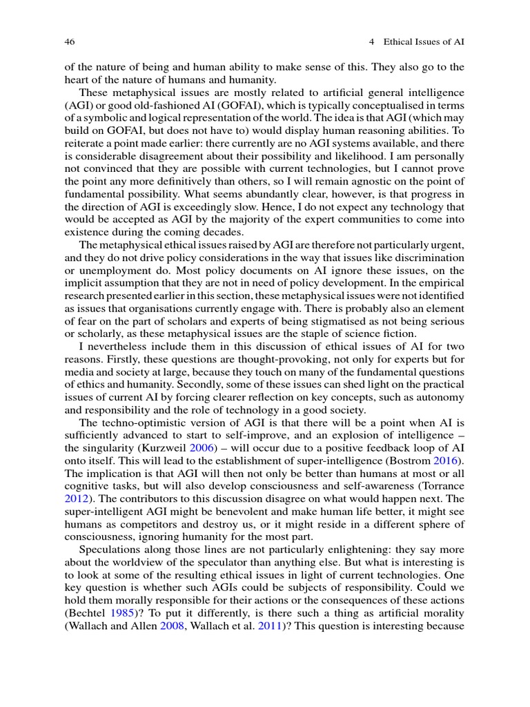 46 4 Ethical Issues of AI | PDF | Artificial Intelligence ...