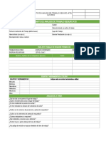 Formato de Analisis de Trabajo Seguro Altura