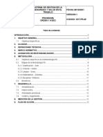 Sst-pr-49 Programa de Orden y Aseo