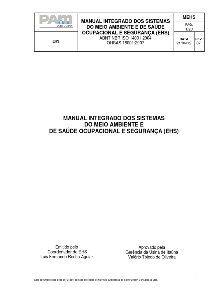 Modelo de Ehs | PDF