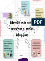 Mapa Mental Mezcla Homogenea y Heterogenea