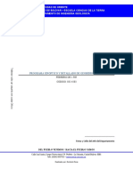 Programa de Geohidrologia I