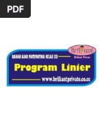 Download Bahan Ajar Program Linear by Bimbel Briliant SN56302597 doc pdf