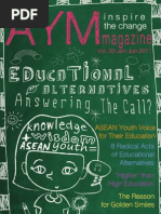 Download AYM Magazine - Vol 3 Jan-June 2011_Educational AlternativesAnswering the Call by cymthaivolunteer SN56302719 doc pdf