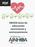 Guia Nutricional de Entrena Con Ainhoa