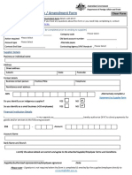 Domestic Vendor Creation / Amendment Form: Supplier Details
