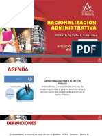 Sesion 11 - Racionalización Adminstrativa