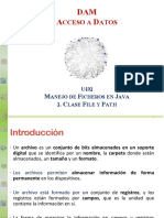 Manejo de Ficheros en Java. File-Path